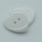 wholesale DIY fancy children Heart-shaped button resin 2 holes shirt trench coat