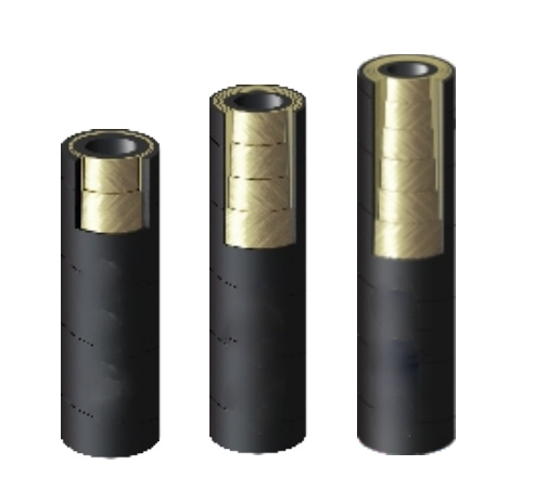Steel Wire Braid High Pressure Stem Rubber Hose
