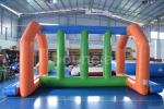 0.9mm PVC Tarpaulin Inflatable Water Park Games For Adults