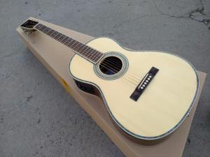 Quality ooo42 acoustic guitar 00 solid spruce parlor acoustic guitar OOO body AAA quality guitars wholesale