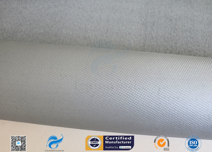 Grey 31OZ Silicone Coated Fiberglass Fabric Industrial Heat Resistant Blanket