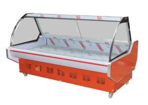 Quality Direct Cooling Deli Chiller Display Cabinet R134a Refrigerant wholesale