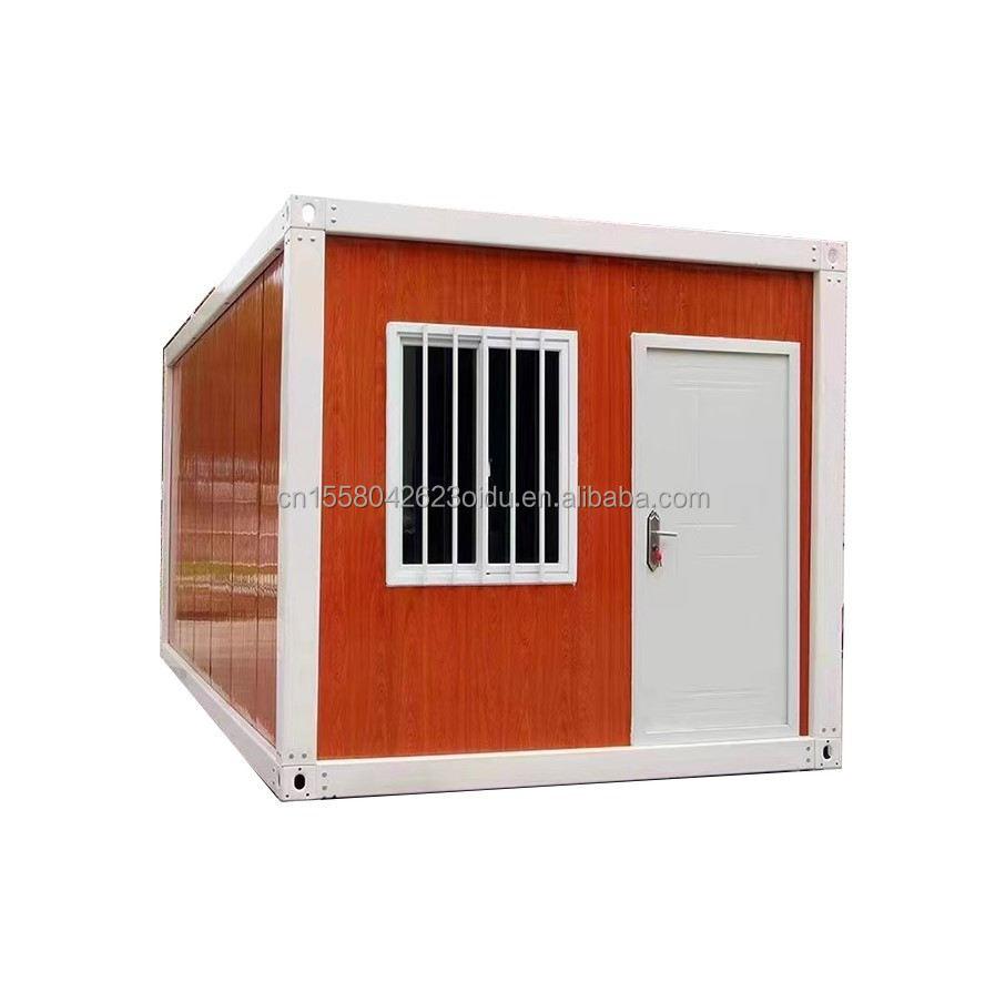 Main Structure Galvanized Steel Square Tubes in Made 20ft Flat Packaging Prefabricated Temporary Container Workshop