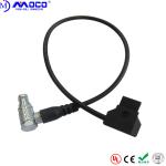Professional Custom Cable Assemblies Right Angle Male To D Tap Power Cable