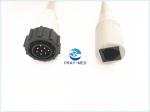 Bard 8 Pin Invasive Blood Pressure Cable 5.0 Diameter Abbott With Black Color