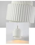 Wabi Sabi Pendant Light White Resin Chandeliers Dining Room Hanging Lamp(WH-AP