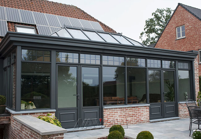 Customized Solarium Contractors Sunroom Builders Near Me Laminated Wall Glass