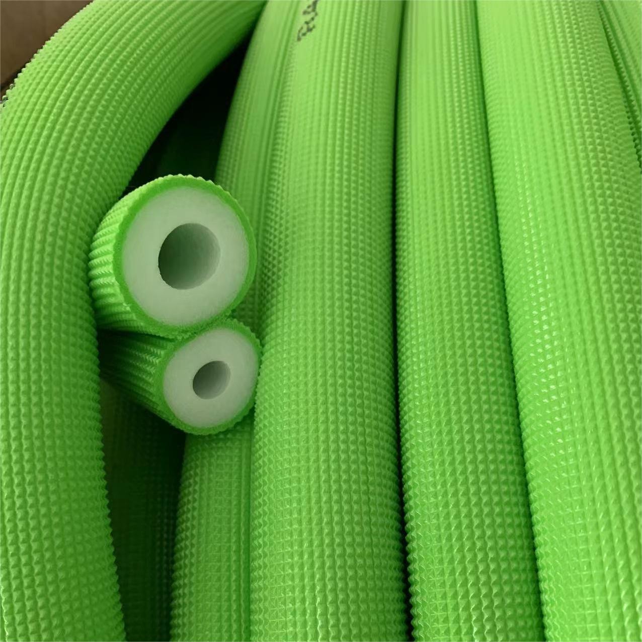 Cross Linked Insulated Polyethylene Insulation Foam XPE Pipe For HVAC Ductwork
