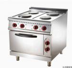 Floor Standing Gas Cooker with 4 Burners 220V Commercial Cooking Equipment Food