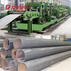 China Straight Seam Pipe Rolling Mill 25x25-59x59 Spiral Welded Pipe Mill on sale