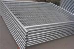 Welded Construction Site Security Fencing Powder Coated Heras Site Fencing