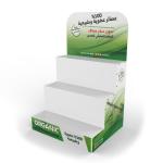 Custom Logo Wooden Display Stand Wood Tier Display Stand ODM