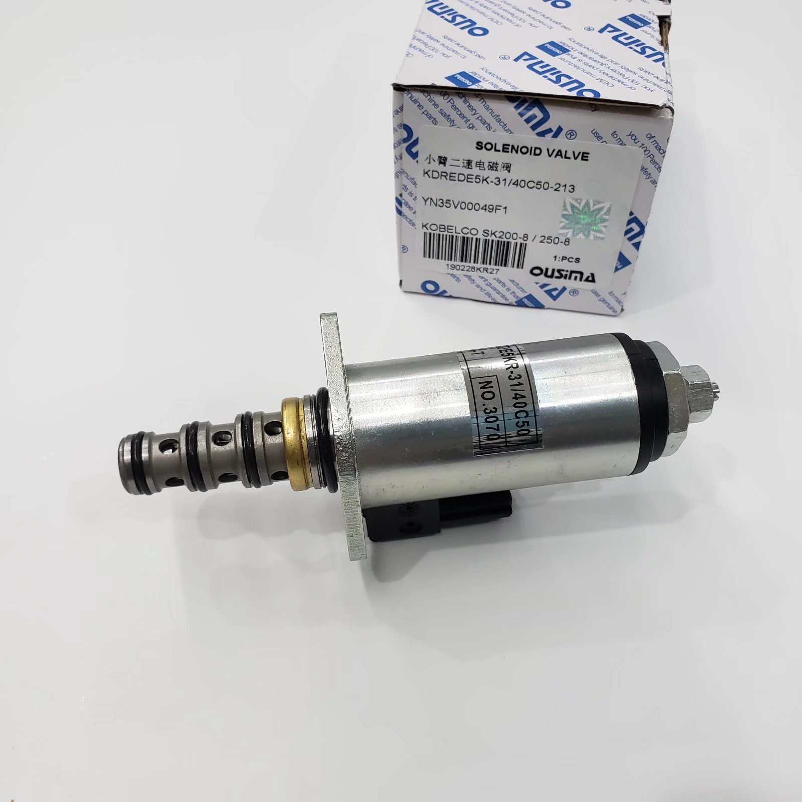 OUSIMA KDREDE5K-31 40C50-213 YN35V00049F1 Hydraulic Excavator Electric Parts Solenoid Valve Kobelco SK200-8 SK250-8