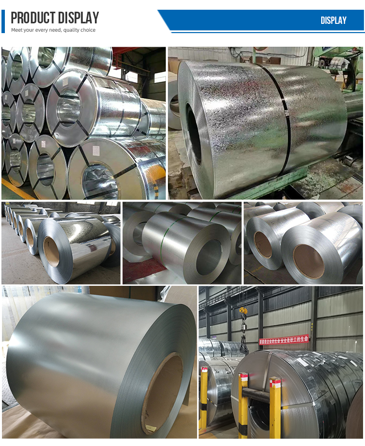 Q195 Galvanized Steel Coil Cold Rolled Steel Strips SS330 E185 Ct1cp S185