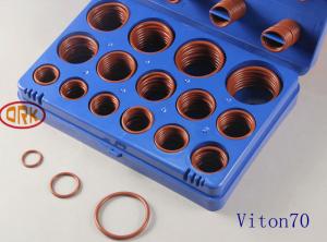 Quality Industrial Fluorine Rubber O Rings Kits Max -25 Tensile Change wholesale