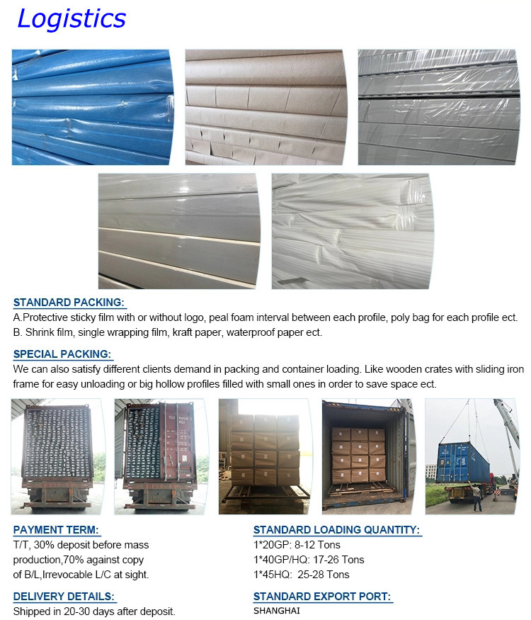 Green Coated Wardrobe Aluminium Profile T5 State Excellent Machinability
