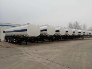 Quality 3 AXLES 12 WHEELS FUEL TANKER TRAILER 50000 LITERS wholesale