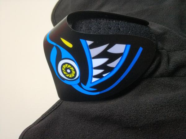 Wholesale Custom Light Up El Mask Party Favor Sound Activated el Panel Mask For
