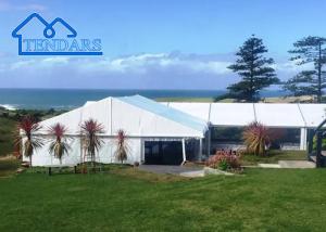 Quality Aluminum Alloy White Party Tents 800 People Wedding Party Temp Tent Structures Tent Wedding Ceremony And Reception wholesale