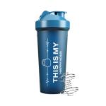 Protein Shaker Premium Gym Bottle Stainless Steel Mixer Ball Included Anti Leak
