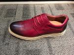 Lace Up Suede Twill Lined Mens Flat Casual Shoes Environment Friendly