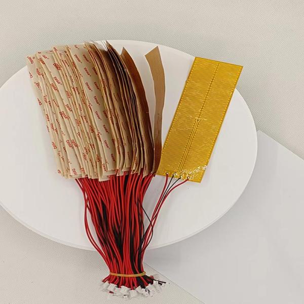 Polyimide Copper Flexible Film Heater 1.5 - 220VAC For Industrial Heating