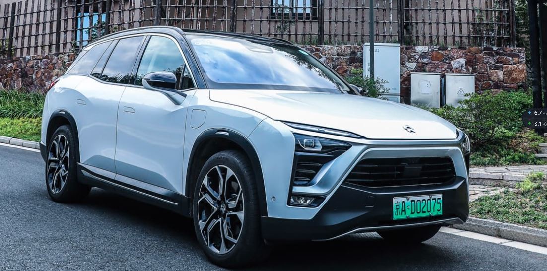 High Speed Left Steering Nio EV Car ES8 SUV Compact Electric Family Cars