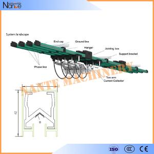 Quality Aluminum / Copper Single Pole Insulated Crane Conductor Bar JDC H32 wholesale