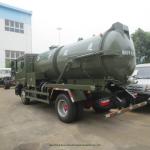 Heavy Duty Septic Vacuum Trucks For Oilfield / Fecal / Sewer Cleaning