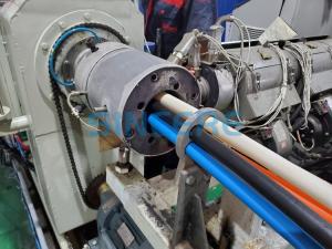 Quality HDPE Corrugated Optic Spiral Winding Pipe Making Machine wholesale