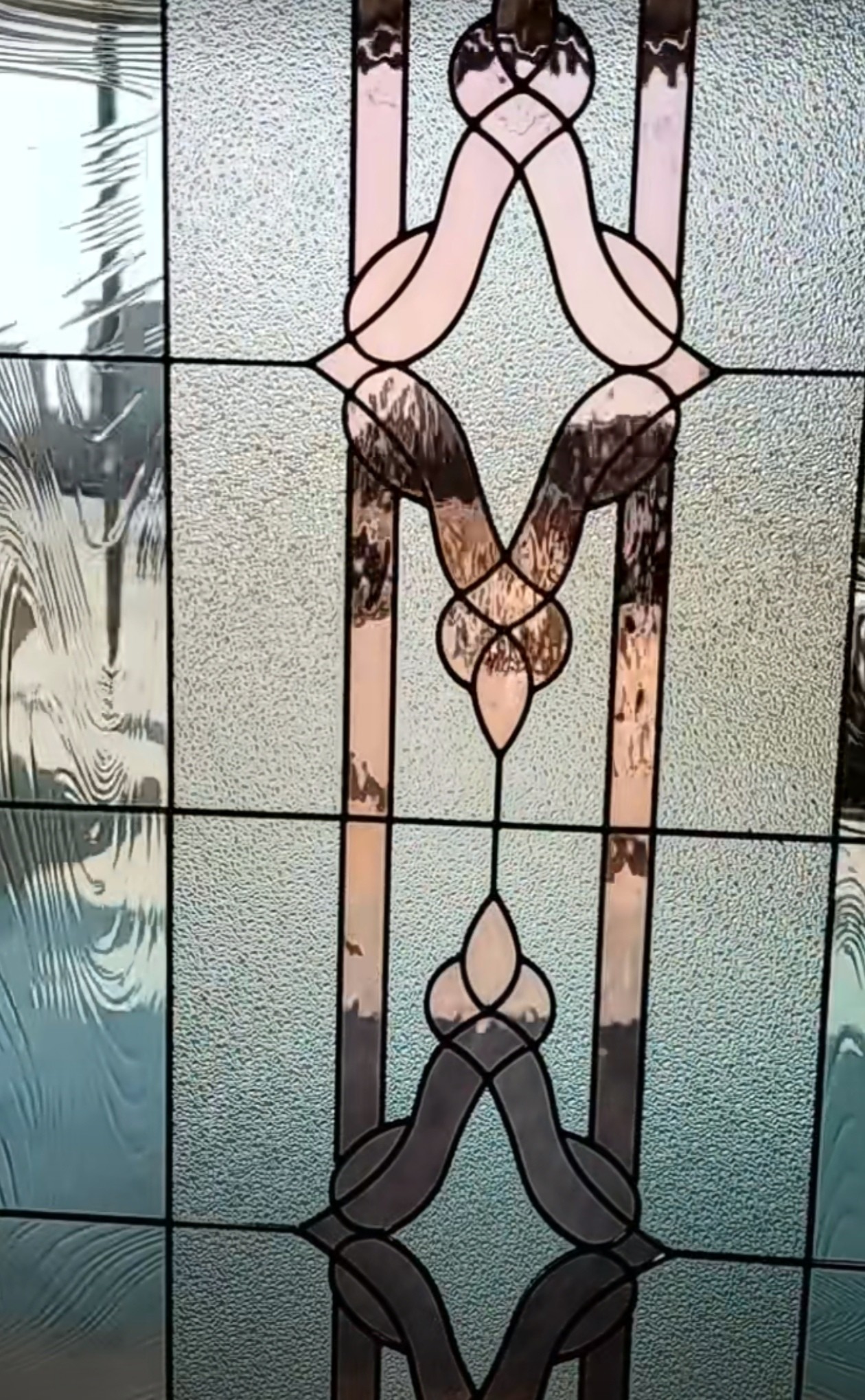 Stain Glass Art Art Deco Memphis Stained Glass Panel Stained Glass Art Work