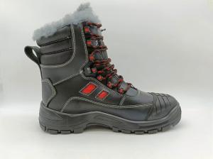 Quality Durable Leather Work Boots Steel Toe High Top Winter Boots wholesale