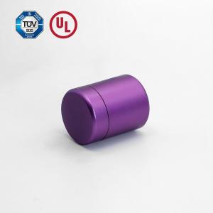 Quality Aluminum Purple Sign Standoff Adjustable For Acrylic Panel / Grass wholesale