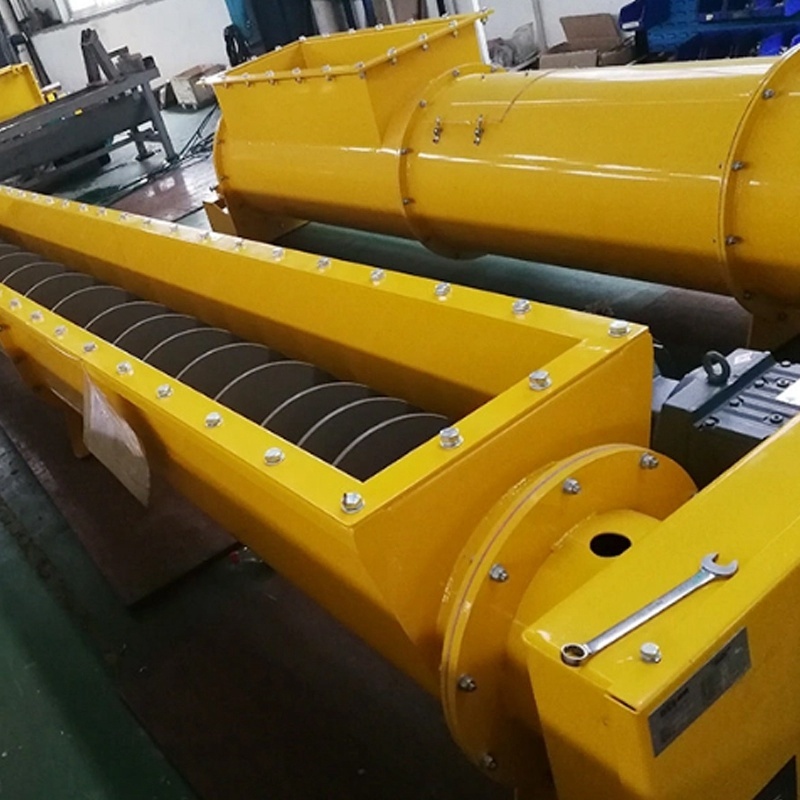 OEM Custom Powder Stainless Steel Shaftless Conveying Machinery Screw Auger Conveyor