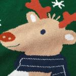 Fall Winter Children Clothes Toddler Pullover Cartoon Sweaters Knitted Christmas