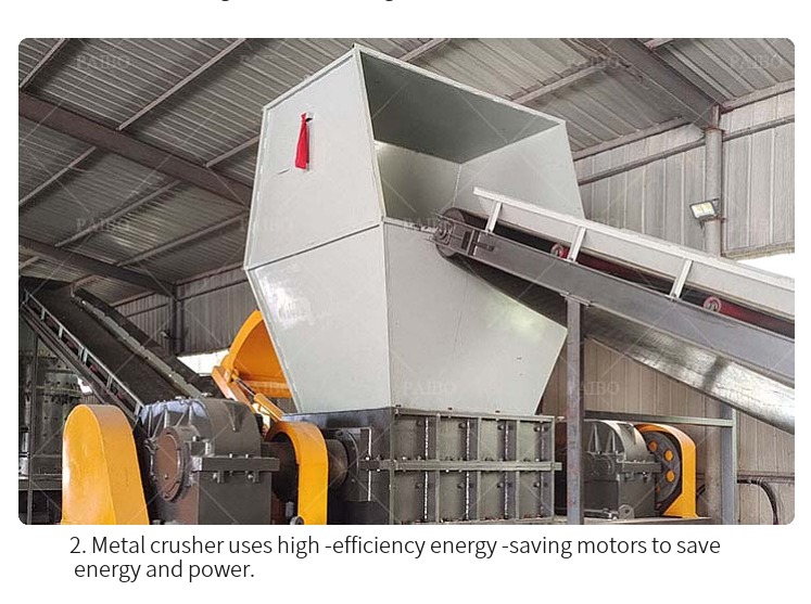 500-1000Kg/h Capacity Portable Shredder for Scrap Metal and Plastic in Building Material