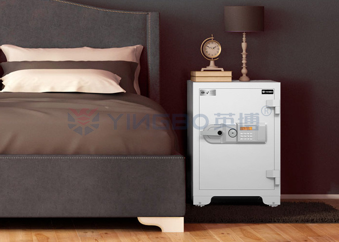 White Durable Fire Proof Safe Box Anti Theft With Digital lock YB/FW-68
