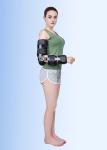 Black Telescoping Elbow Brace Alloy Hinged Elbow Brace Post Op One Size Fit All