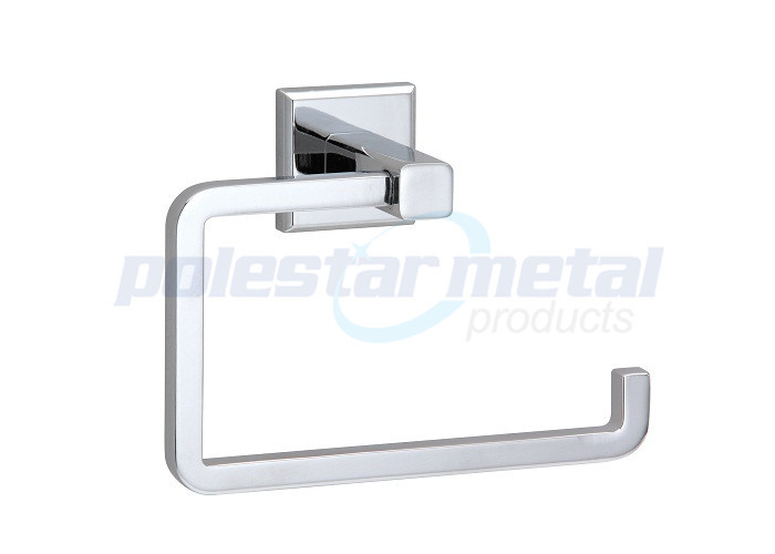 Hotel Bathroom Hardware Accessories 18" Polished Chrome Polished Brass Towel Bar