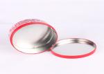 135x55mm Tinplate Empty Round Gift Tins , Safe Packaging YT1124 Circle Gift