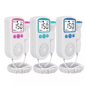 Quality Portable Fetal Doppler Heart Monitor Baby Pocket Doppler Monitor For Pregnancy wholesale