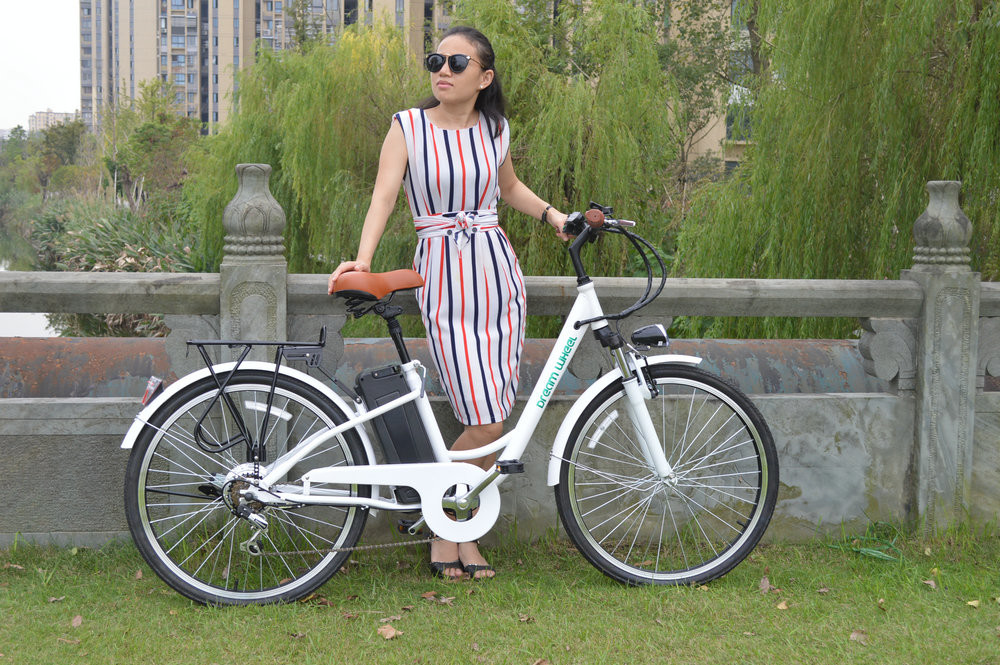26" Wheel City Commuter Electric Bike 36V 250W 25km/H