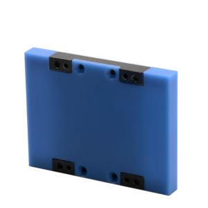 Quality CNC Turning Nylon 66 Parts Micro Machining + / - 0.01mm Tolerance Blue Color wholesale