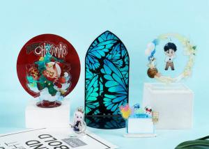 Quality Acrylic animation brand star base Merry Christmas logo picture cartoon desktop characters surrounding decoration wholesale