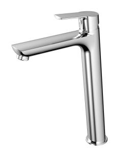 Quality Electroplating Wash Basin Faucet Mixer Tall Single Hole Vessel Sink Faucet wholesale