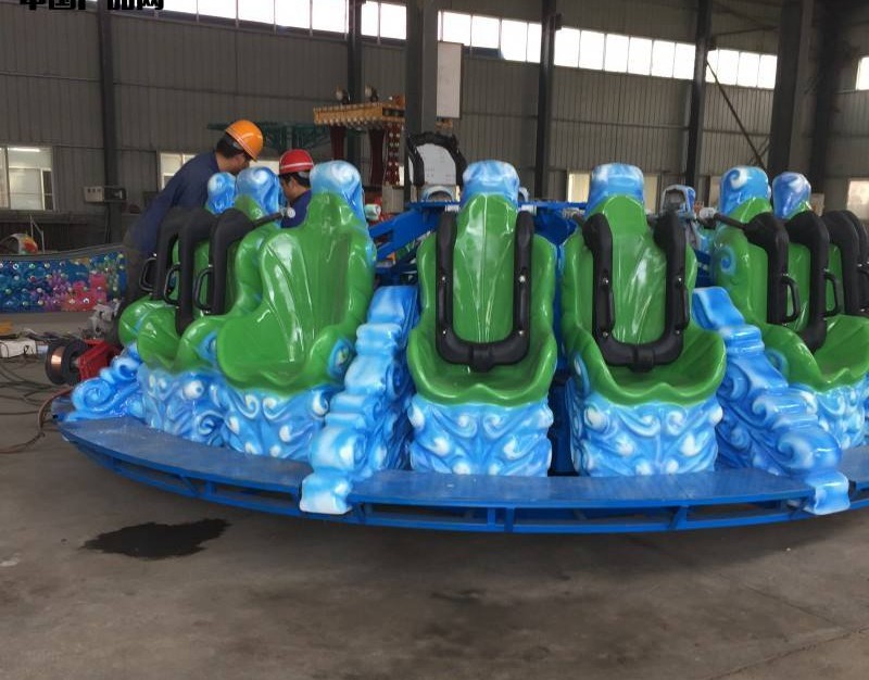 Octopus Amusement Ride Customized Diameter For Parks And Fairgrounds