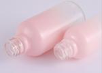 Screen Printing Pink 30ml Glass Dropper Bottles For Essential Oil