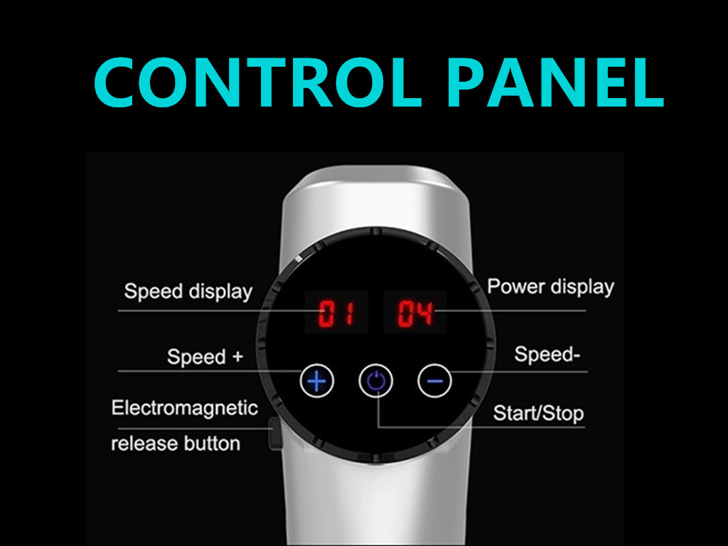 Latest Body Vibration Massage Gun / Electric Deep Percussion Massager