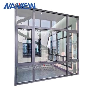 Quality Modern PVDF Coating Horizontal Vertical Aluminium Casement Windows wholesale