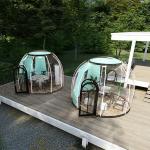 Prefabricated Bubble Outdoor Tent PC Garden Dome Bubble Tent